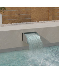 Cascade avec LED 30x34x14 cm Acier inoxydable 304 | Mobilier & Déco