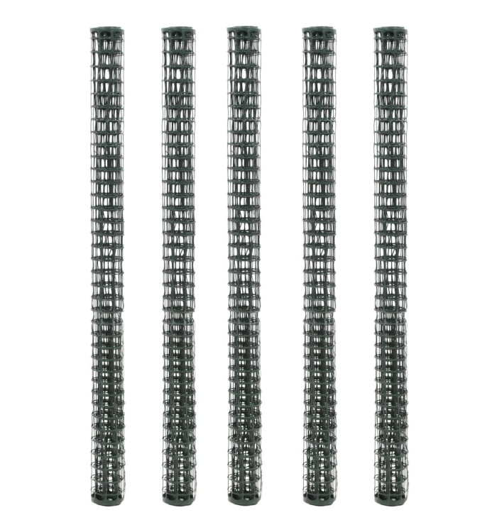 Mailles de clôture de jardin 5 pcs PEHD 1x1,2 m Vert | Mobilier & Déco