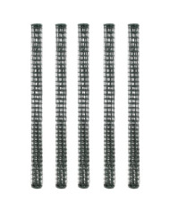 Mailles de clôture de jardin 5 pcs PEHD 1x1,2 m Vert | Mobilier & Déco