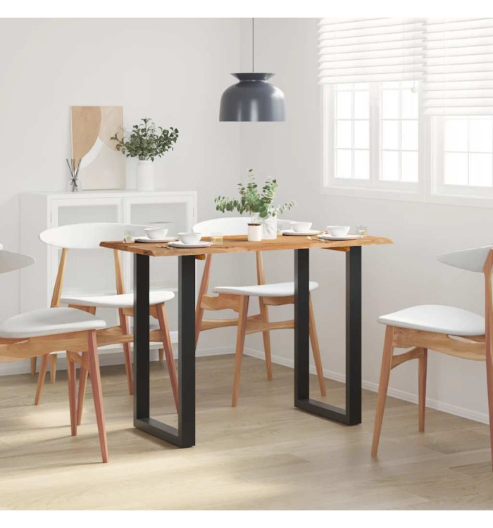 Table à dîner 110x50x76 cm Bois d'acacia solide | Mobilier & Déco