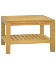 Table basse 60x60x40 cm Bois massif de teck | Mobilier & Déco