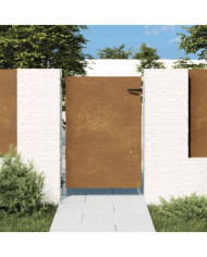 Portail de jardin 85x150 cm acier corten | Mobilier & Déco