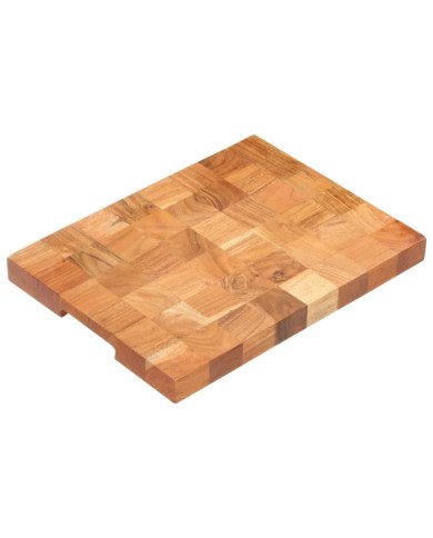 Planche à découper 40x30x3,8 cm Bois d'acacia massif | Mobilier & Déco
