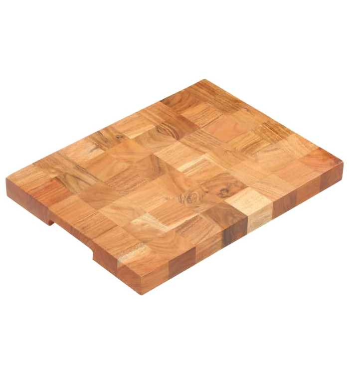 Planche à découper 40x30x3,8 cm Bois d'acacia massif | Mobilier & Déco