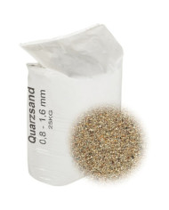 Sable filtrant 25 kg 0,8-1,6 mm | Mobilier & Déco
