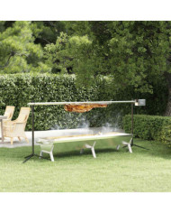 Ensemble de grille et de plateau automatique pour barbecue inox | Mobilier & Déco