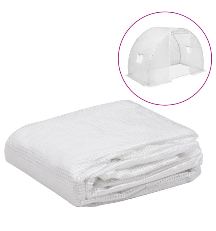 Couverture de remplacement serre (4,5 m²) 3x1,5x2 m Transparent | Mobilier & Déco