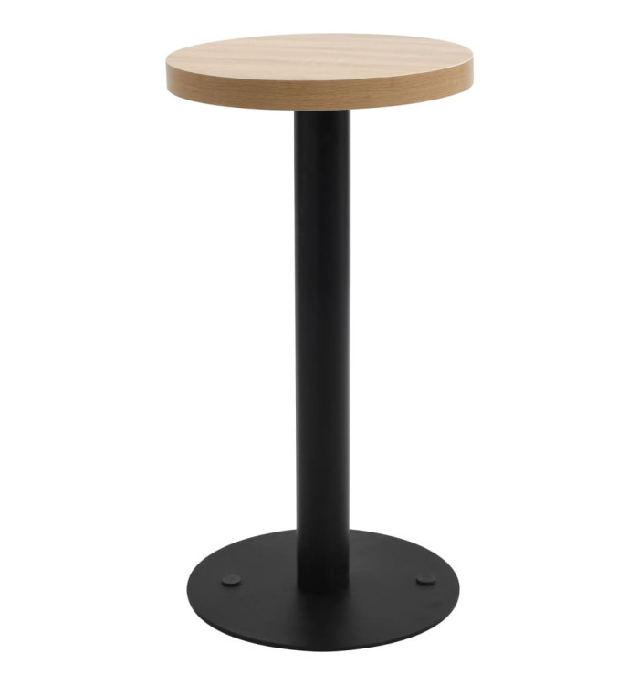 Table de bistro Marron clair 40 cm MDF | Mobilier & Déco
