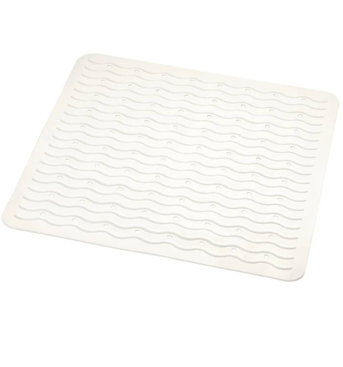 RIDDER Tapis de douche antidérapant Playa 54 x 54 cm Blanc 68401 | Mobilier & Déco