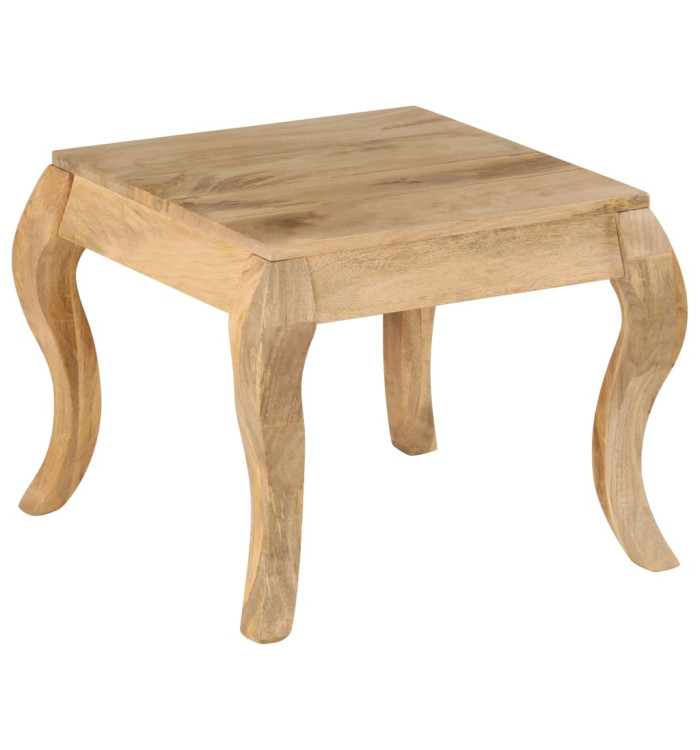 Table d'appoint 45x45x40 cm Bois de manguier massif | Mobilier & Déco