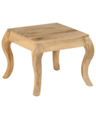 Table d'appoint 45x45x40 cm Bois de manguier massif | Mobilier & Déco