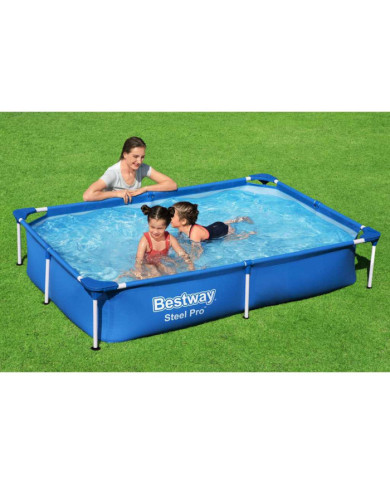 Bestway Piscine Steel Pro 221x150x43 cm | Mobilier & Déco