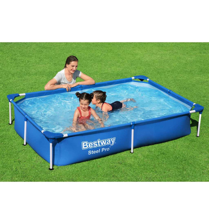 Bestway Piscine Steel Pro 221x150x43 cm | Mobilier & Déco