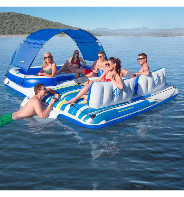 Bestway Île flottante Tropical Breeze 389x274 cm 43105 | Mobilier & Déco
