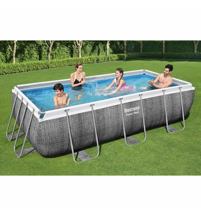 Bestway Ensemble de piscine Power Steel 404x201x100 cm | Mobilier & Déco