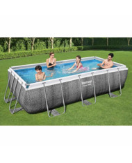 Bestway Ensemble de piscine Power Steel 404x201x100 cm | Mobilier & Déco