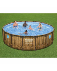 Bestway Ensemble de piscine Power Steel 488x122 cm | Mobilier & Déco