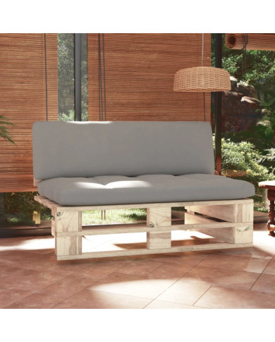 Canapé central palette de jardin bois de pin imprégné | Mobilier & Déco
