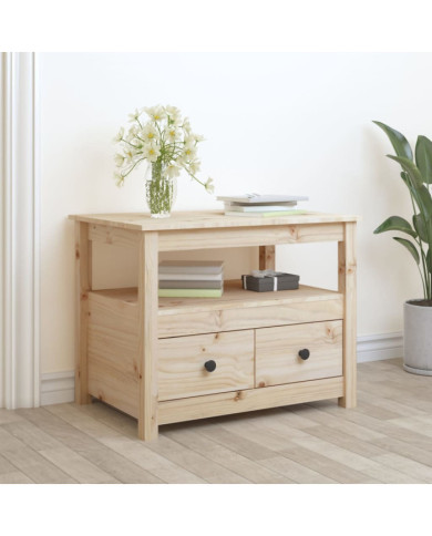 Table basse 71x49x55 cm Bois massif de pin | Mobilier & Déco