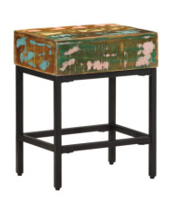 Table d'appoint 40x30x51 cm Bois massif de récupération | Mobilier & Déco