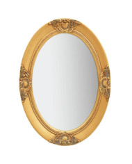 Miroir mural style baroque 50x70 cm Doré | Mobilier & Déco