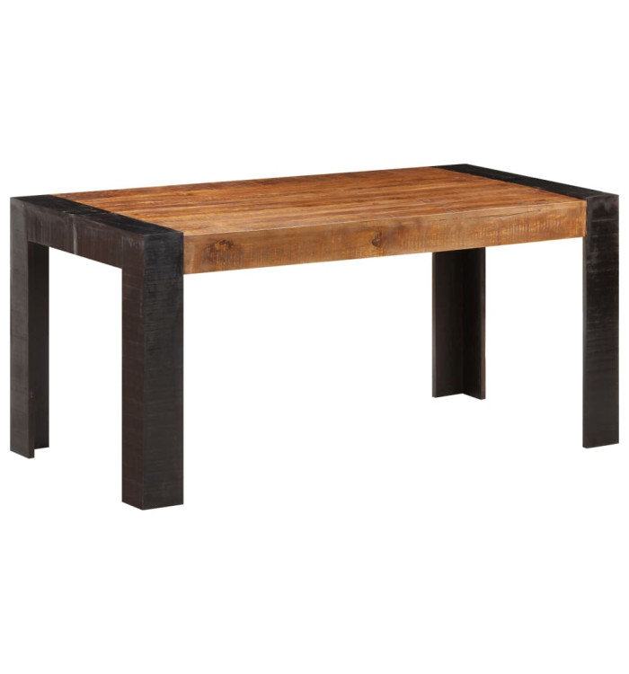 Table de salle à manger 160x80x76 cm Bois de manguier solide | Mobilier & Déco