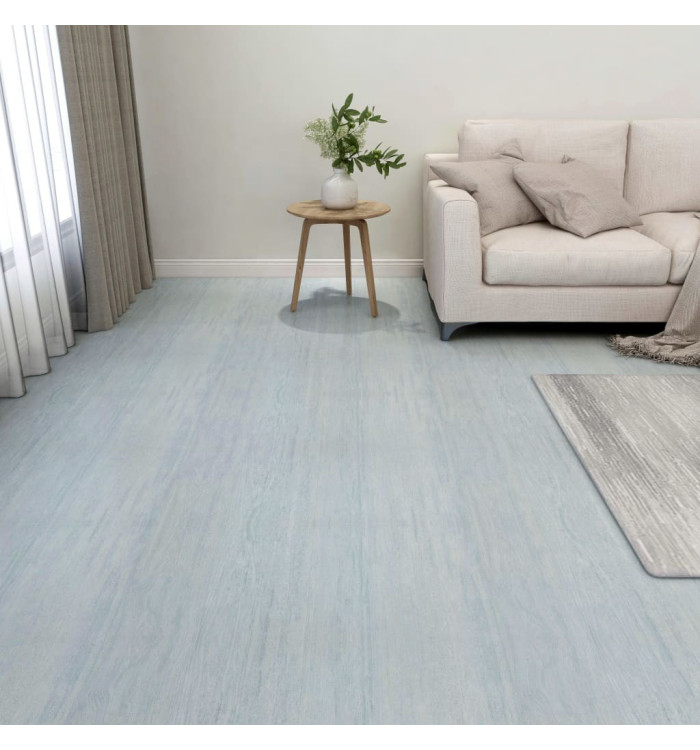 Dalles de plancher autoadhésives 55 pcs PVC 5,11 m² vert | Mobilier & Déco