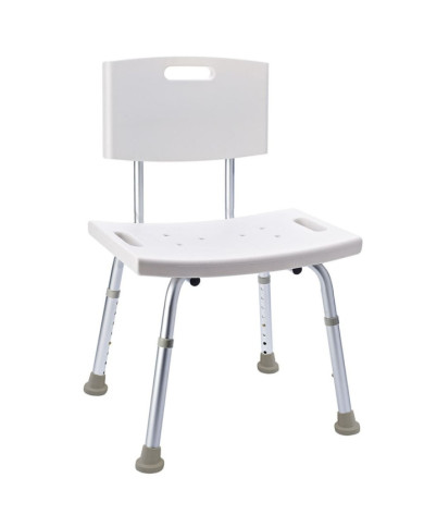 RIDDER Chaise de salle de bain blanc 150 kg A00602101 | Mobilier & Déco
