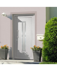 Porte d'entrée Blanc 98x208 cm | Mobilier & Déco