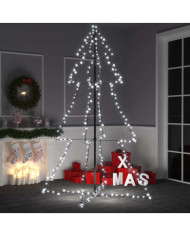 Arbre de Noël cône 240 LED d'intérieur/d'extérieur 118x180 cm | Mobilier & Déco