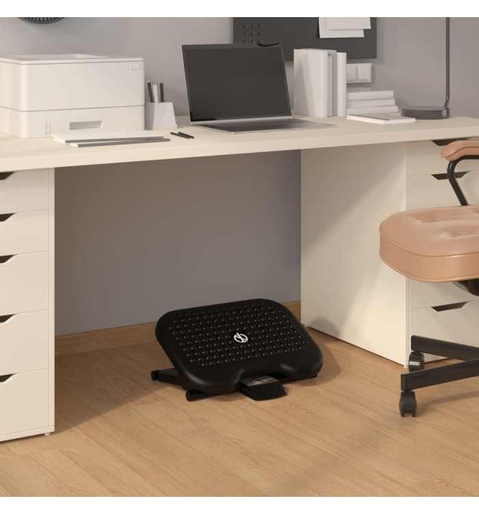 Repose-pieds Noir 46x34,5x11 cm | Mobilier & Déco