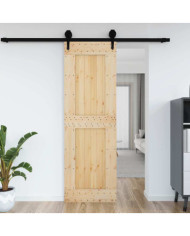 Porte NARVIK 70x210 cm bois massif de pin | Mobilier & Déco