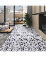 Planches de plancher PVC Non auto-adhésif 5,26 m²2mm Motif gris | Mobilier & Déco