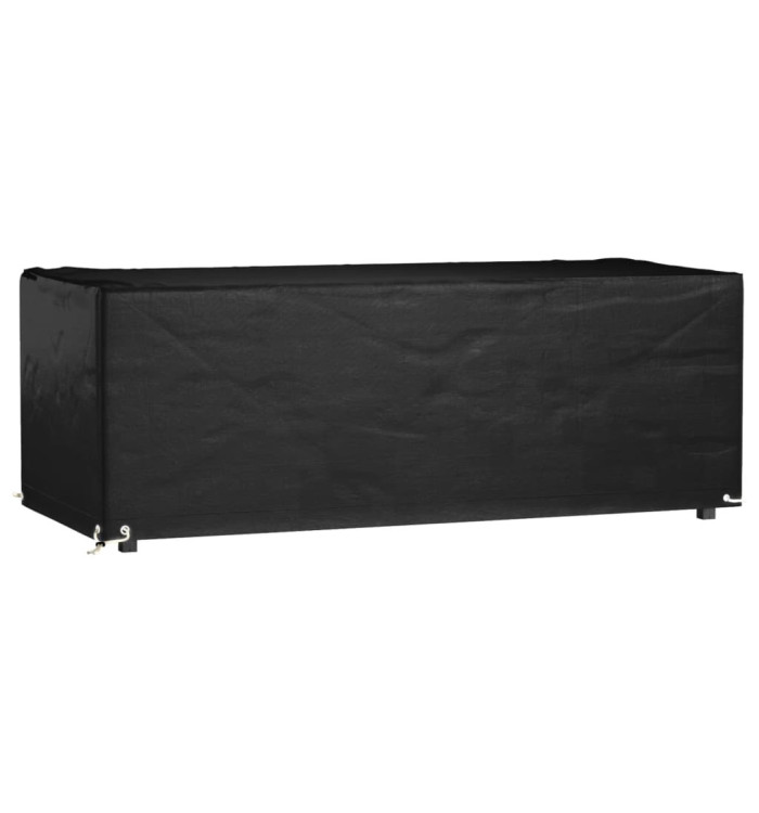 Housse de salon de jardin 8 œillets 192x82x65 cm rectangulaire | Mobilier & Déco