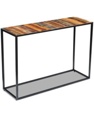 Table console Bois de récupération massif 110x35x76 cm | Mobilier & Déco