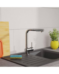 EISL Mitigeur de cuisine avec douchette extractible COOL chrome | Mobilier & Déco