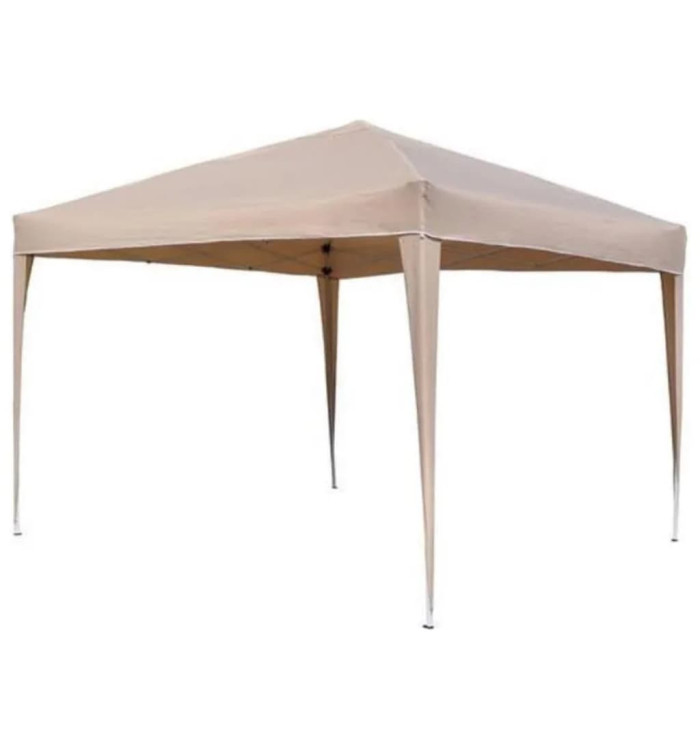 HI Tente de réception pliable 3 x 3 m beige | Mobilier & Déco