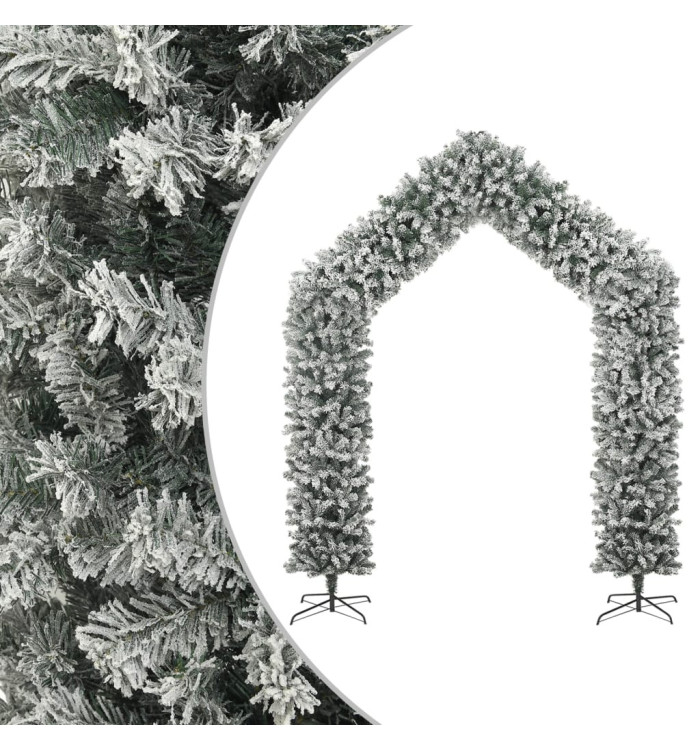 Arche de sapin de Noël à flocons de neige 270 cm | Mobilier & Déco