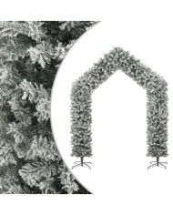 Arche de sapin de Noël à flocons de neige 270 cm | Mobilier & Déco