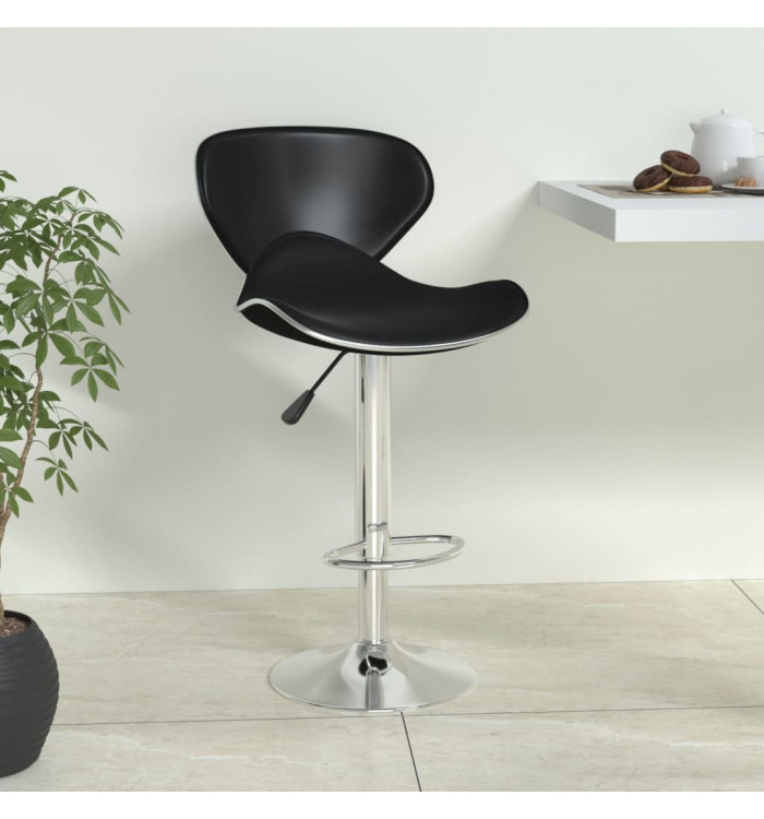Tabouret de bar Noir Similicuir | Mobilier & Déco