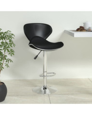 Tabouret de bar Noir Similicuir | Mobilier & Déco