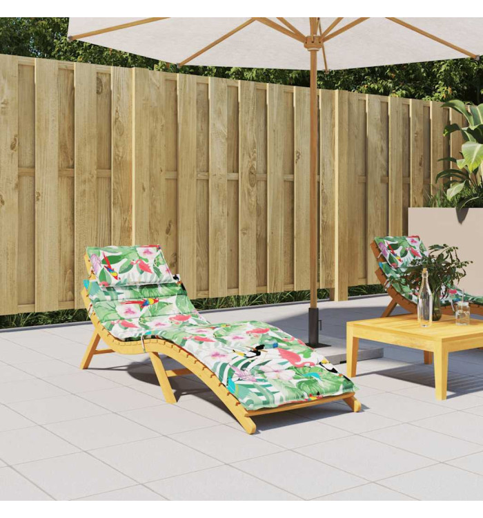 Coussin de chaise longue multicolore tissu oxford | Mobilier & Déco
