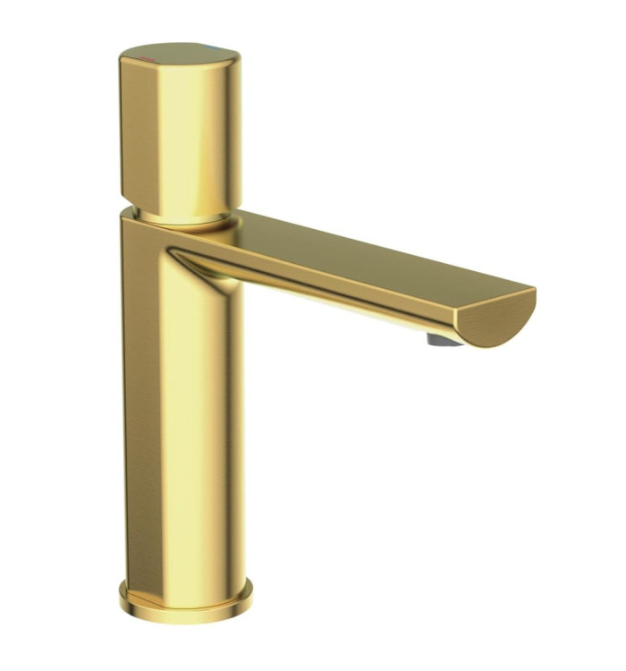 SCHÜTTE Mitigeur de lavabo NEW YORK doré mat | Mobilier & Déco