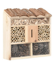 Hôtel à insectes 30x10x30 cm Bois de sapin | Mobilier & Déco
