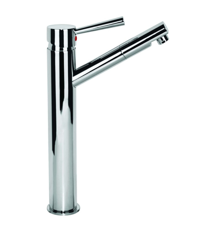 SCHÜTTE Mitigeur de haut lavabo CORNWALL 196 mm Chrome | Mobilier & Déco