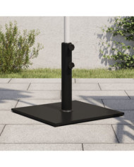 Base de parasol pour mâts Ø32/38/48 mm 17 kg carré | Mobilier & Déco