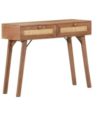 Table console 100x35x76 cm Bois de manguier massif | Mobilier & Déco