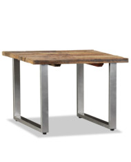 Table basse Bois de récupération massif 55x55x40 cm | Mobilier & Déco
