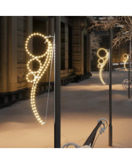 Guirlandes lumineuses en forme de boule 2 pcs Blanc chaud | Mobilier & Déco