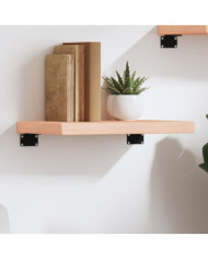 Étagère murale 40x30x(2-4) cm bois de chêne massif non traité | Mobilier & Déco